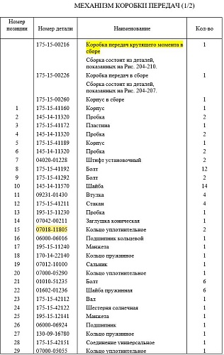 Кольцо уплотнительное бронзовое 07018-11805 Кольцо уплотнительное бронзовое 07018-11805