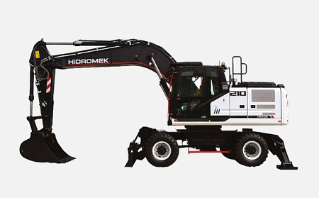 Колесный экскаватор HMK 210W Колесный экскаватор HMK 210W